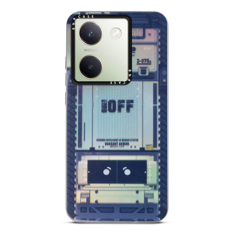 Colorful Reflective Circuit Prints Hard Back Protector Case For Vivo Y200 Pro 5G - Image 38