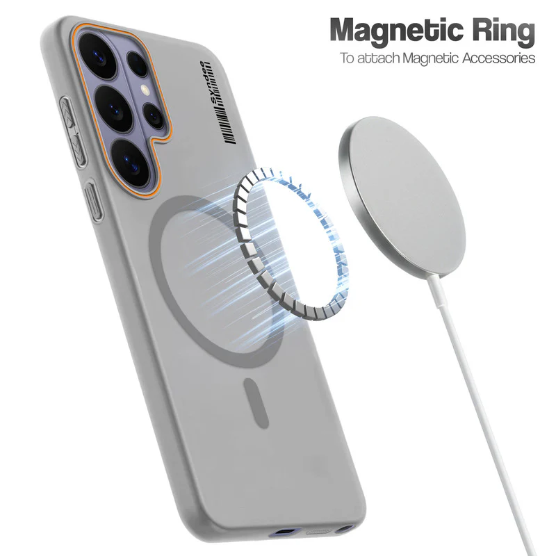 Colourful Frosted Matte Wireless Charging Support Back Cover Case for Samsung S26 Ultra 5G With Raised Camera Protection - Image 8
