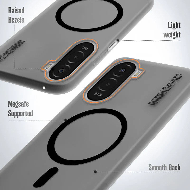 Colourful Frosted Matte With Raised Camera Protection Back Cover Case For Poco M7 Plus 5G - Image 3