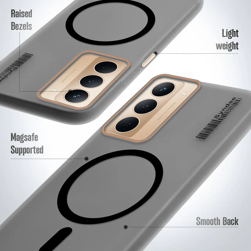 Colourful Frosted Matte With Raised Camera Protection Back Cover Case For Realme P3x 5G - Image 4