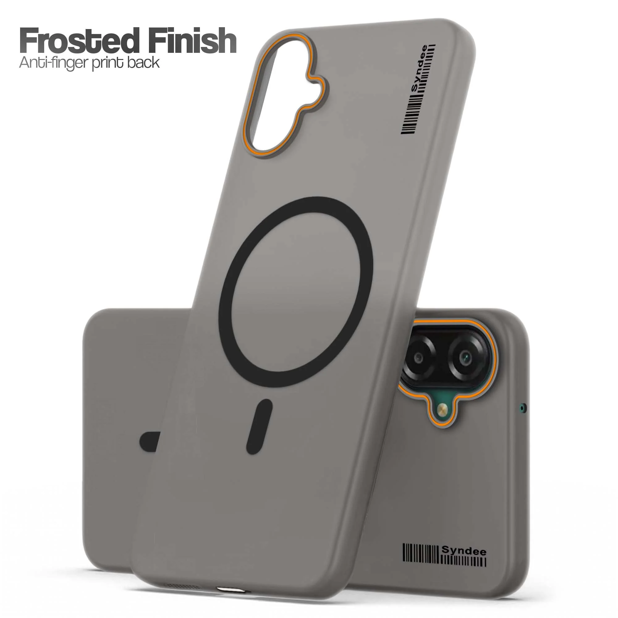 Colourful Frosted Matte With Raised Camera Protection Back Cover Case For Samsung F07 - Image 5