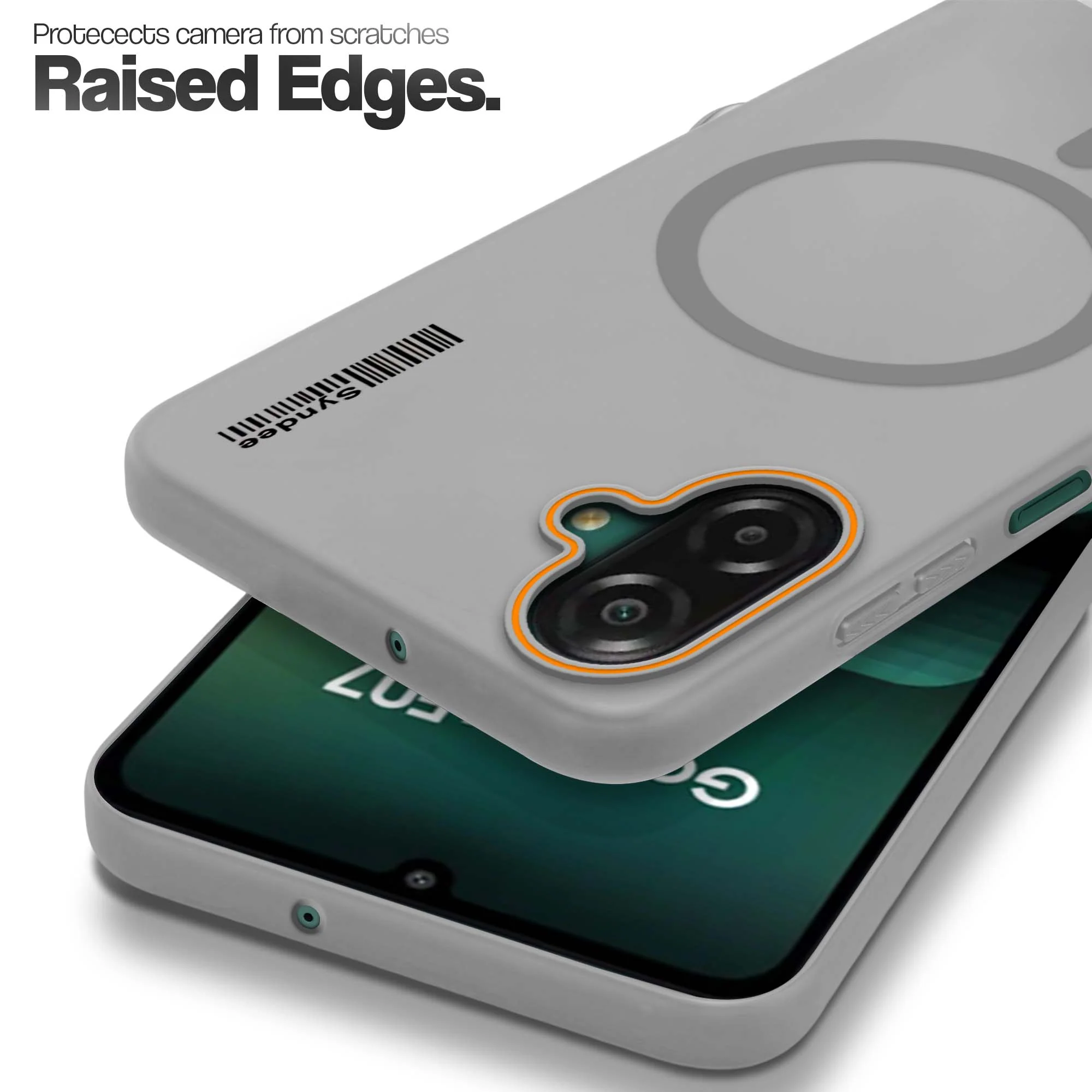 Colourful Frosted Matte With Raised Camera Protection Back Cover Case For Samsung F07 - Image 9