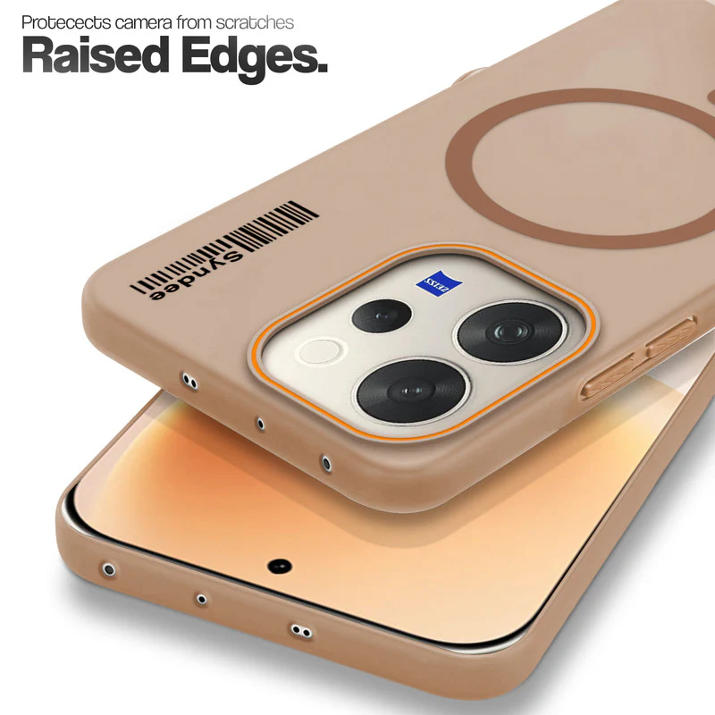 Colourful Frosted Matte With Raised Camera Protection Back Cover Case For Vivo V70 5G - Image 14
