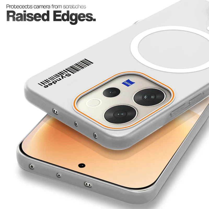 Colourful Frosted Matte With Raised Camera Protection Back Cover Case For Vivo V70 5G - Image 19