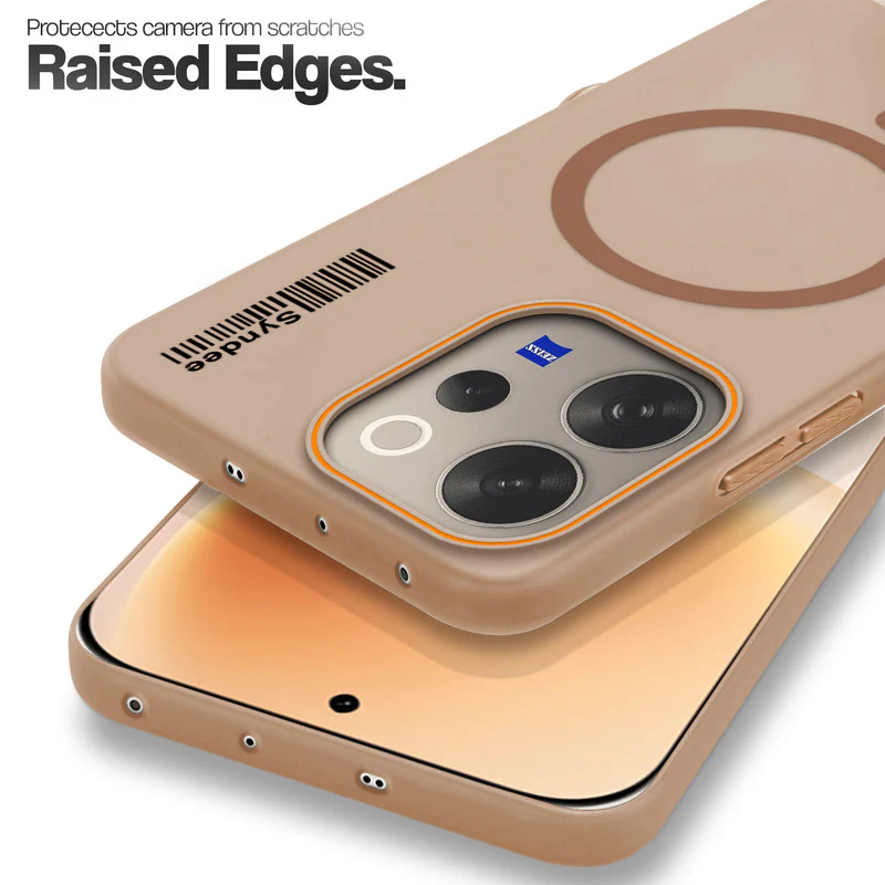 Colourful Frosted Matte With Raised Camera Protection Back Cover Case For Vivo V70 Elite 5G - Image 14
