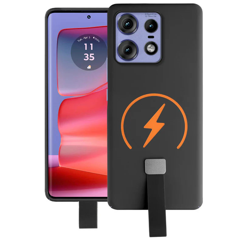 Compact Silicone Hard Cover Motorola Moto Edge 50 Pro 5G - Image 7