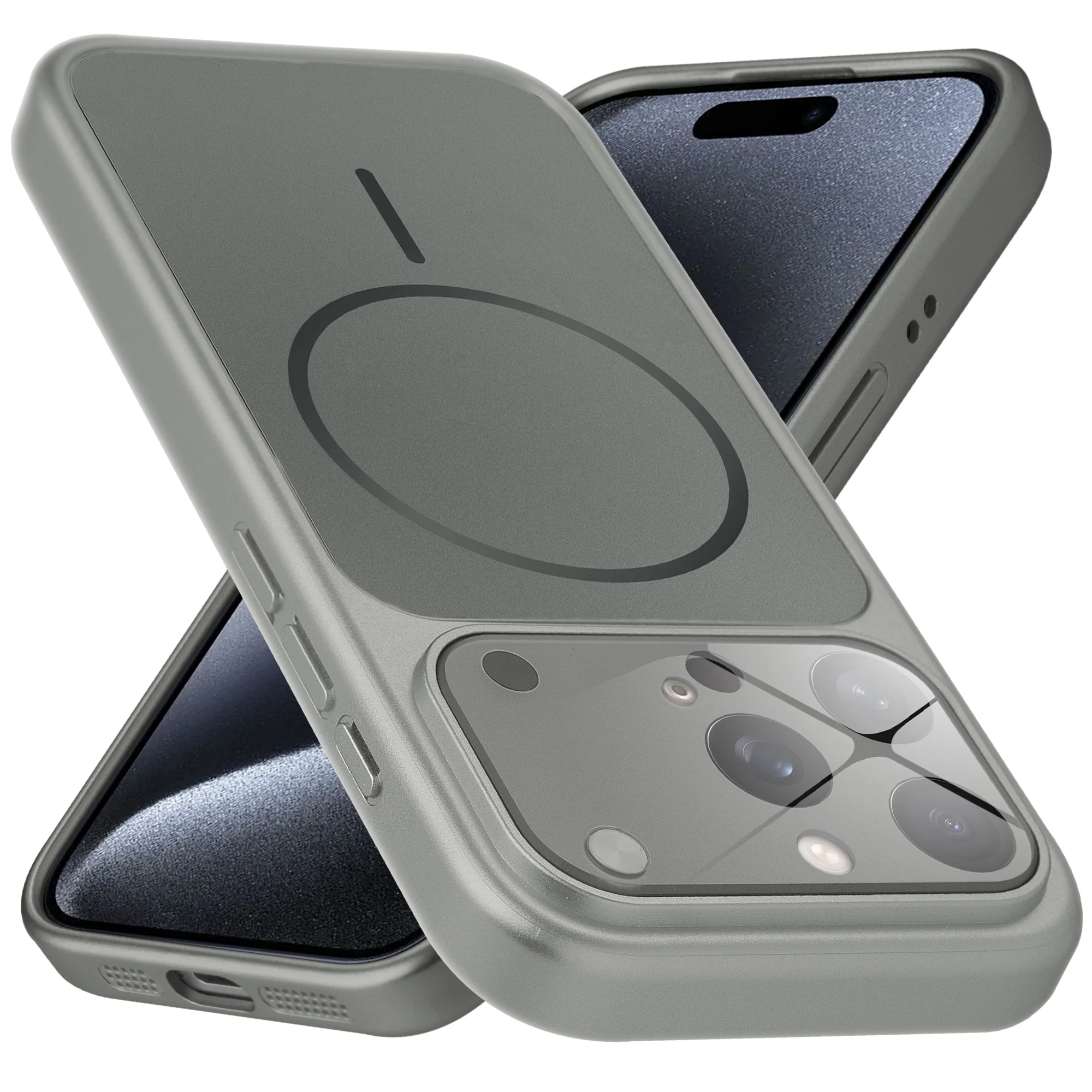 Premium Converter Back Cover Case for Apple iPhone 15 Pro Max with Full Camera Protection - Image 29