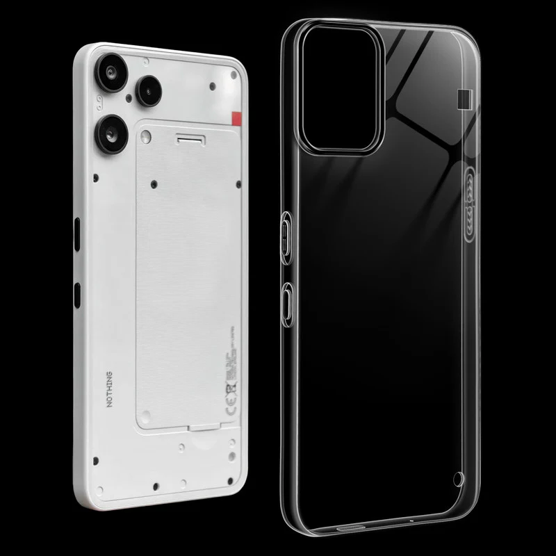 Crystal Clear Anti-Yellow Transparent Back Cover Case With Camera Ring Protection for Nothing Phone 3A Lite 5G - Image 6