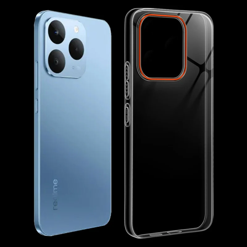 Crystal Clear Anti-Yellow Transparent Back Cover Case With Camera Ring Protection for Realme 15T 5G - Image 6