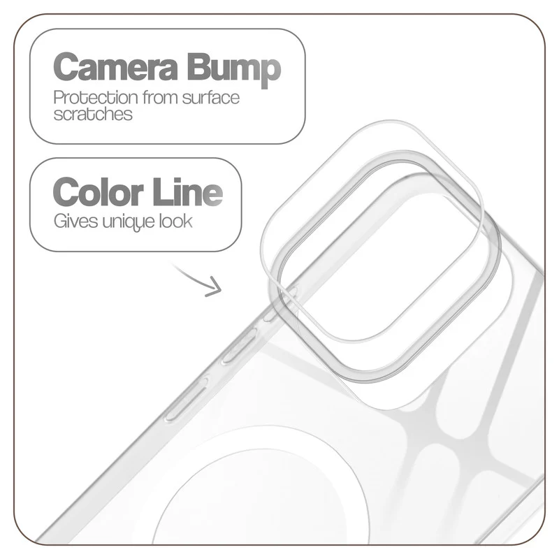 Glossy Hard Magnetic Accessories Support Case Vivo V70 Elite 5G - Image 18