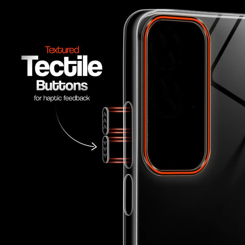 Crystal Clear Anti-Yellow Transparent Back Cover Case With Camera Ring Protection for Vivo Y29 5G - Image 4