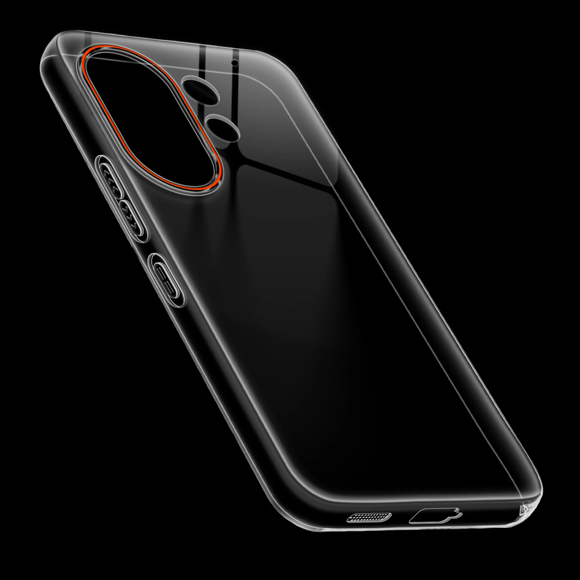 Crystal Clear Anti-Yellow Transparent Back Cover Case With Camera Ring Protection for Vivo X200 FE 5G - Image 11