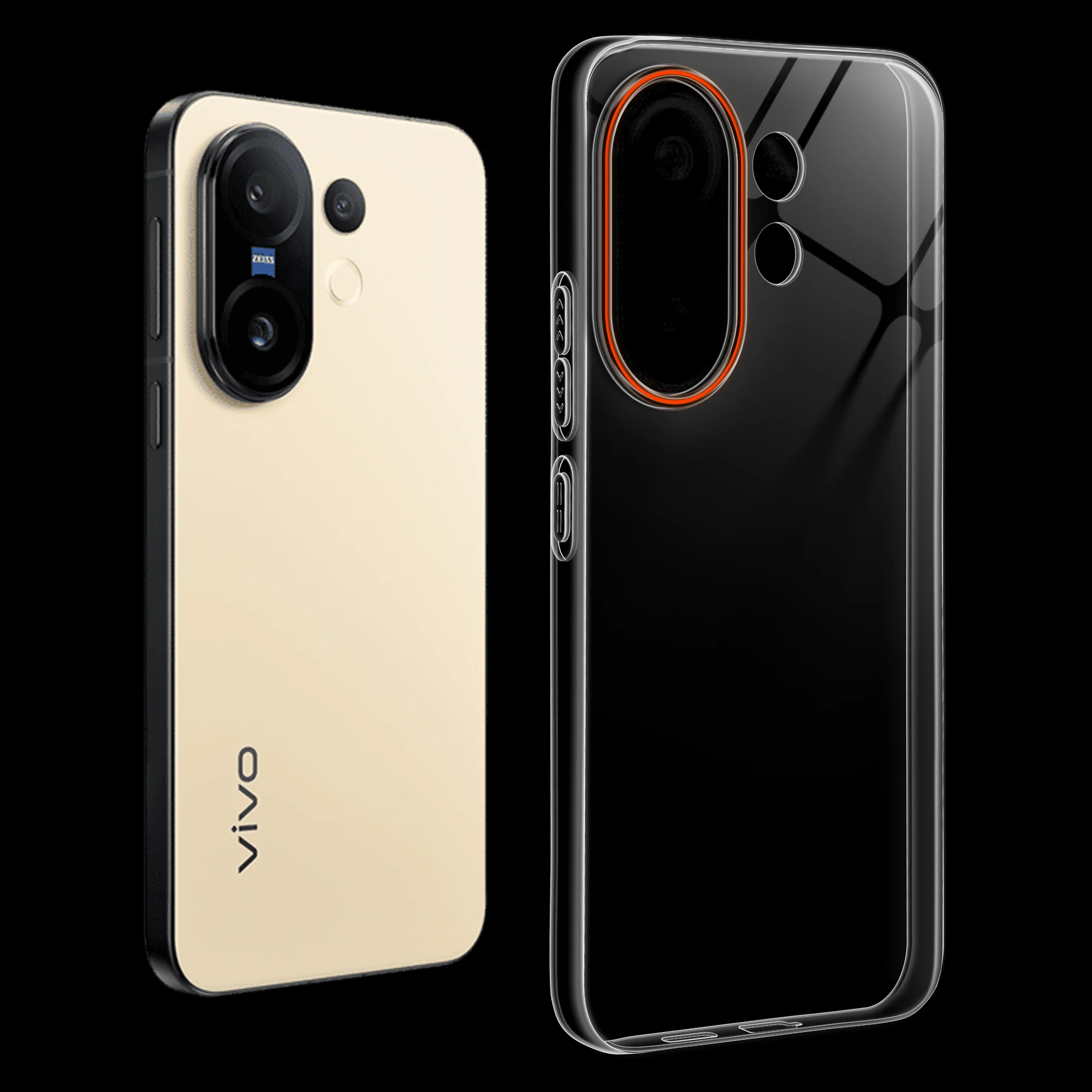 Crystal Clear Anti-Yellow Transparent Back Cover Case With Camera Ring Protection for Vivo X200 FE 5G - Image 12