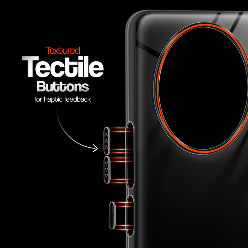 Crystal Clear Anti-Yellow Transparent Back Cover Case With Camera Ring Protection for Realme 14 Pro Plus 5G - Image 4