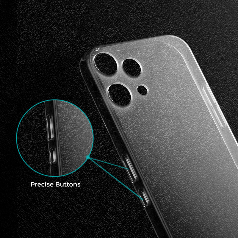 Crystal Clear Hard Anti-Yellow Transparent Back Cover Case For Nothing Phone 3A Lite 5G - Image 3