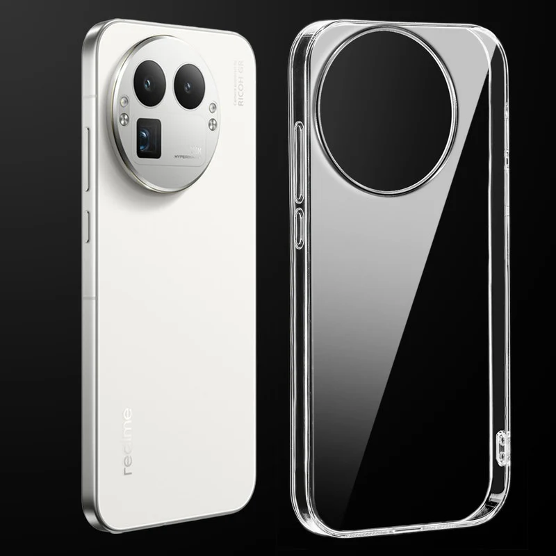 Crystal Clear Hard Anti-Yellow Transparent Back Cover Case For Realme GT 8 Pro 5G