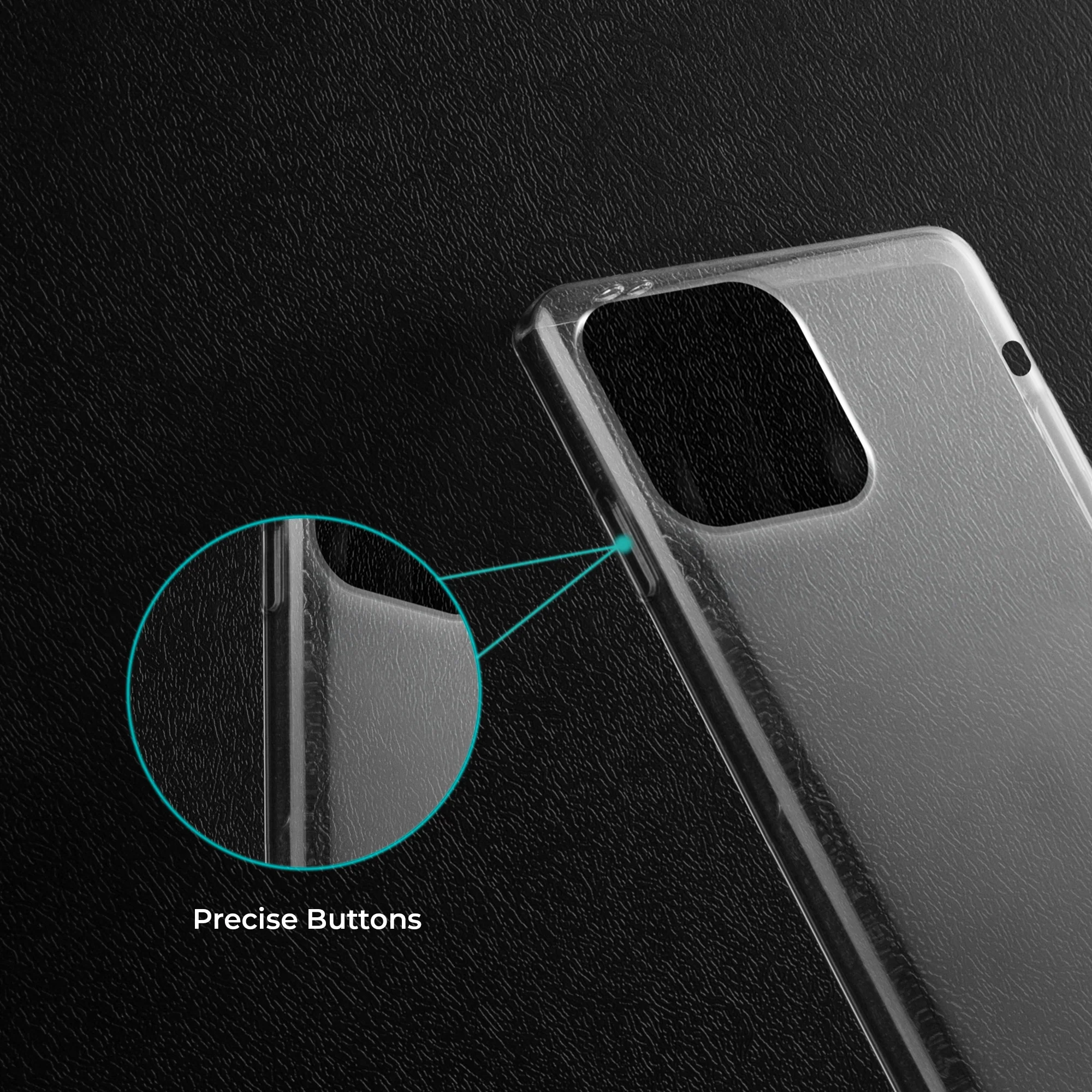 Crystal Clear Hard Back Anti-Yellowing With raised camera edges Phone Case For Apple iPhone 11 Pro - Image 4