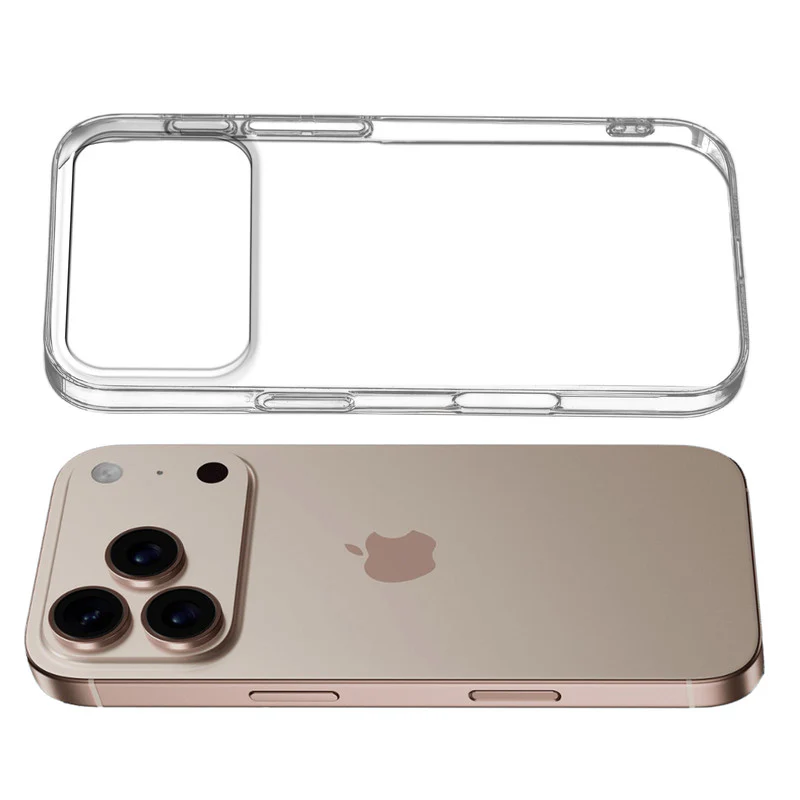 Crystal Clear Hard Anti-Yellow Transparent Back Cover Case For Apple iphone 17 Pro - Image 6