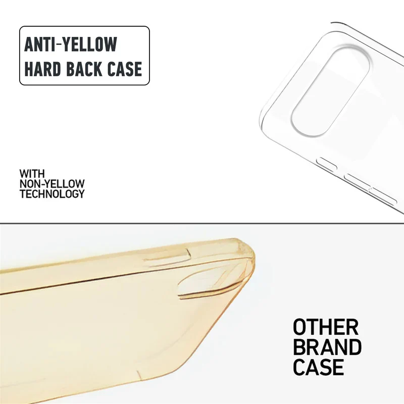 Crystal Clear Hard Anti-Yellow Transparent Back Cover Case For Google Pixel 9 5G - Image 8