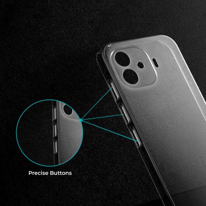 Crystal Clear Hard Anti-Yellow Transparent Back Cover Case For iQOO Neo 10R 5G - Image 4