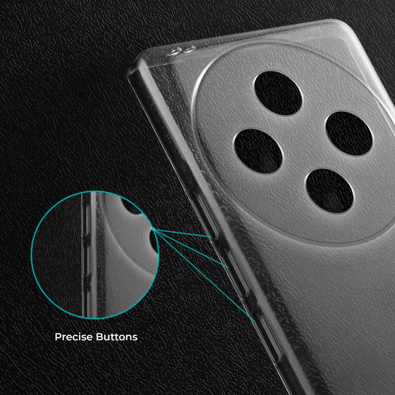 Crystal Clear Hard Anti-Yellow Transparent Back Cover Case For iQOO Z10 5G - Image 4
