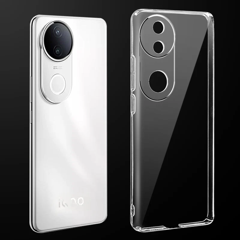 Crystal Clear Hard Anti-Yellow Transparent Back Cover Case For iQOO Z10R 5G