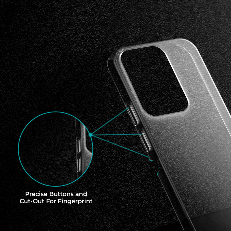 Crystal Clear Hard Anti-Yellow Transparent Back Cover Case For iQOO Z10x 5G - Image 4