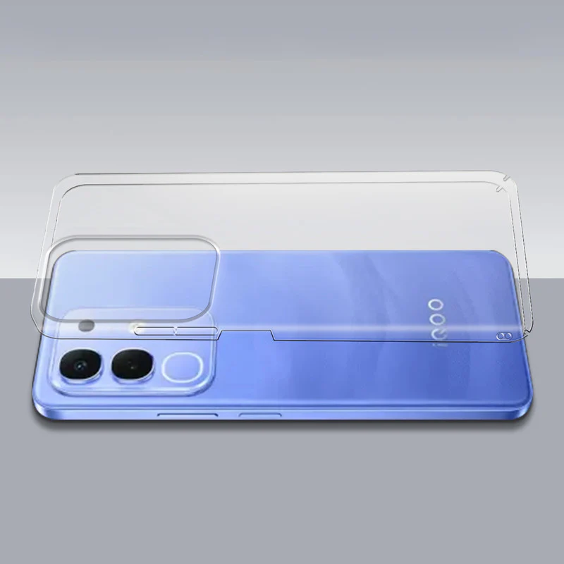 Crystal Clear Hard Anti-Yellow Transparent Back Cover Case For iQOO Z10x 5G - Image 7
