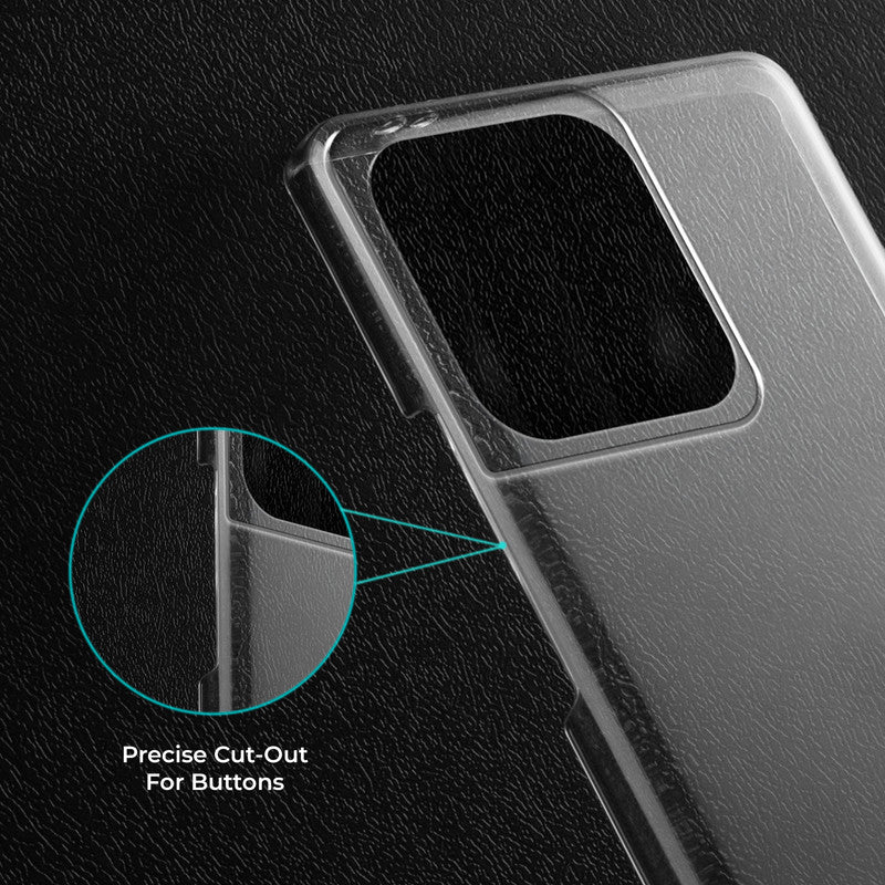 Crystal Clear Hard Anti-Yellow Transparent Back Cover Case For Motorola Edge 60 Fusion 5G - Image 4