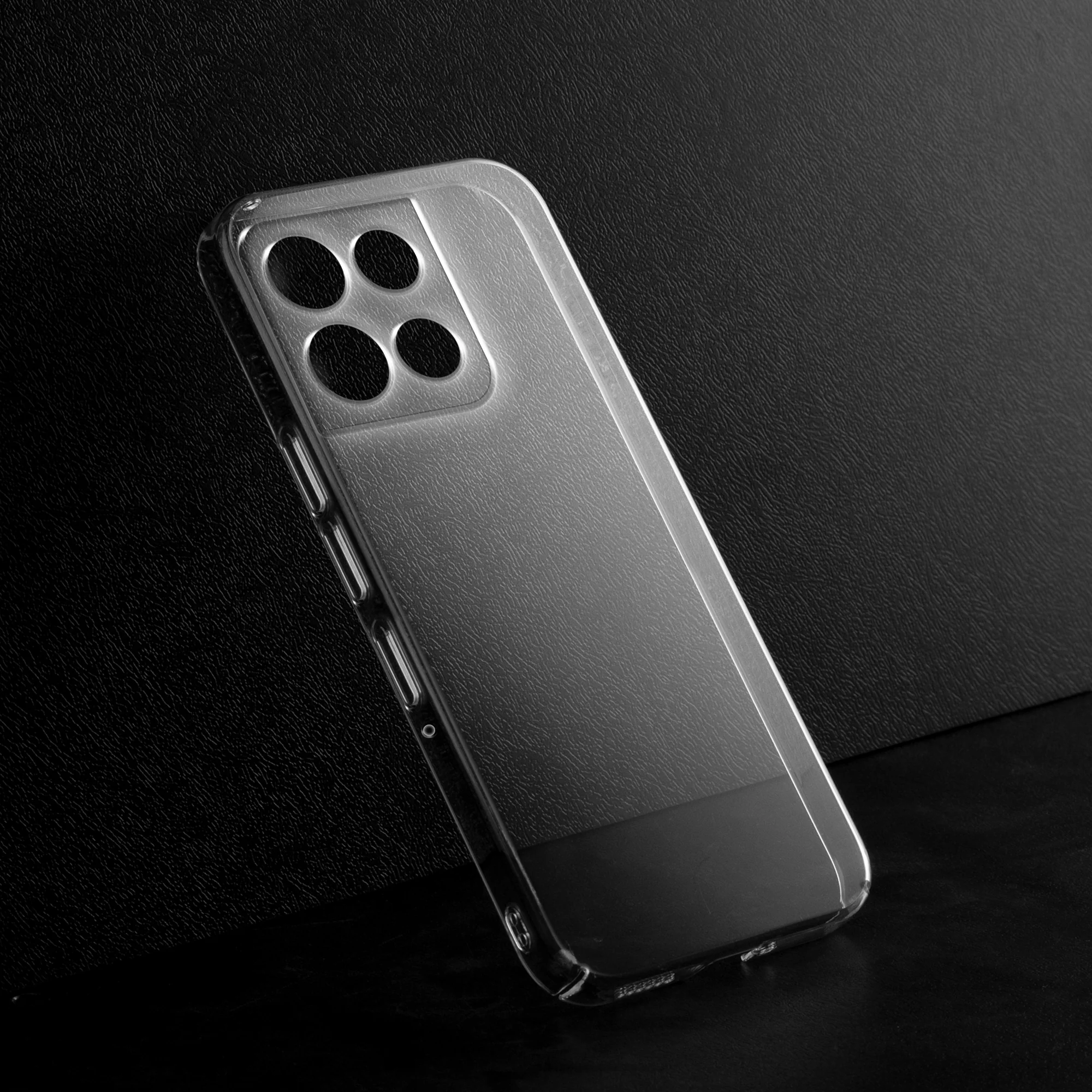 Crystal Clear Hard Anti-Yellow Transparent Back Cover Case For Motorola G86 Power 5G - Image 3
