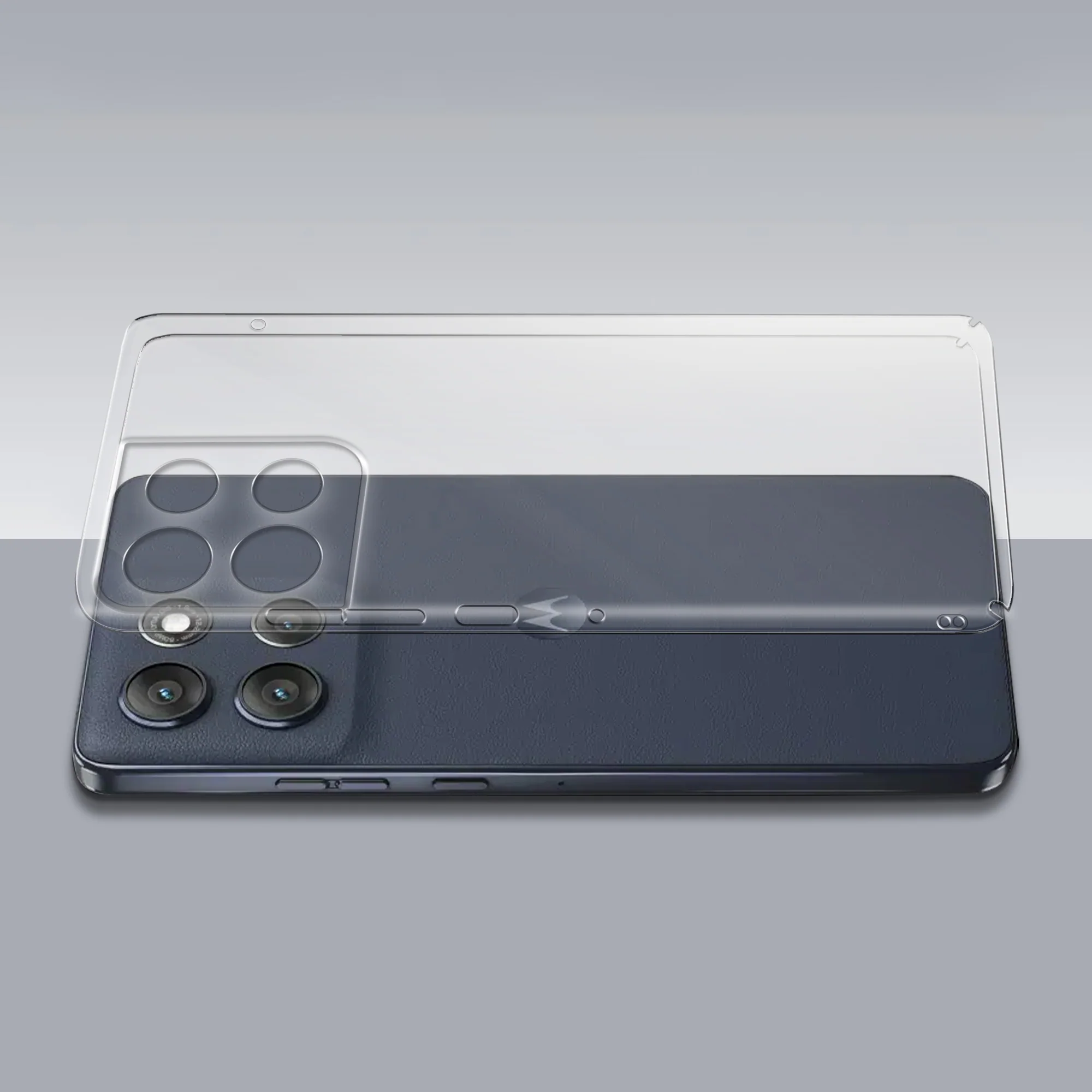 Crystal Clear Hard Anti-Yellow Transparent Back Cover Case For Motorola G86 Power 5G - Image 7