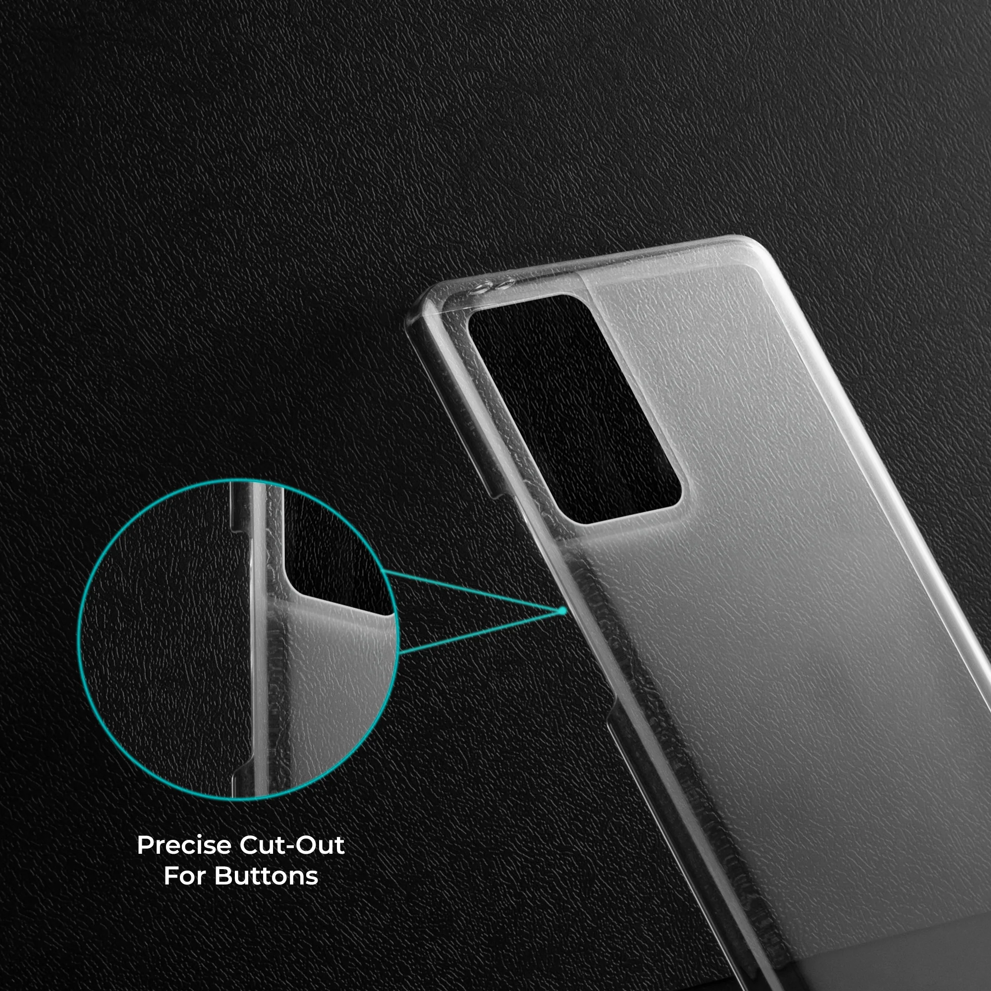 Crystal Clear Hard Anti-Yellow Transparent Back Cover Case For Motorola Edge 50 Fusion - Image 4