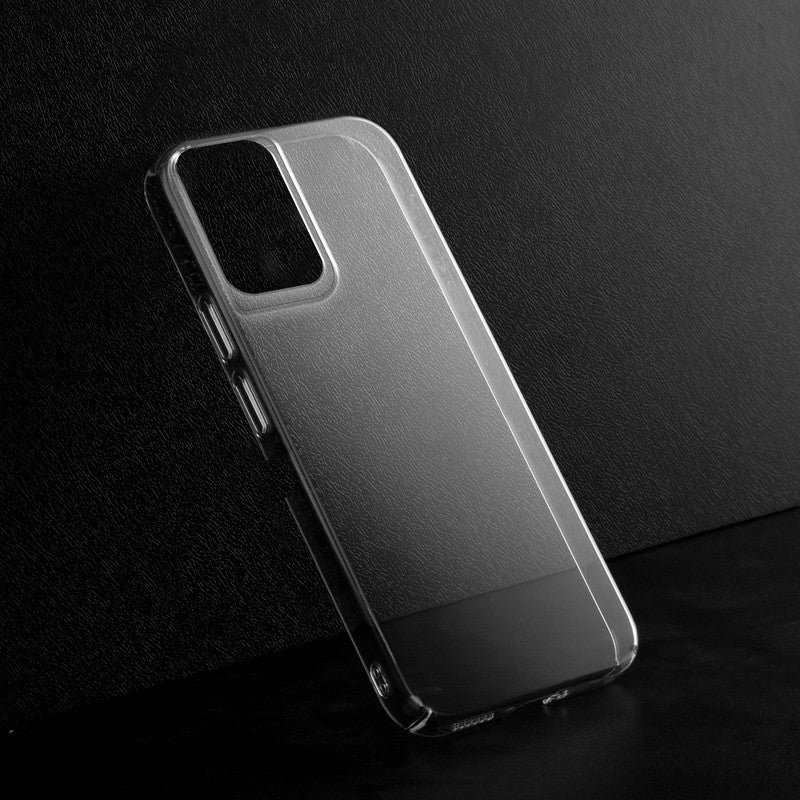 Crystal Clear Hard Anti-Yellow Transparent Back Cover Case For Motorola Moto G45 - Image 3