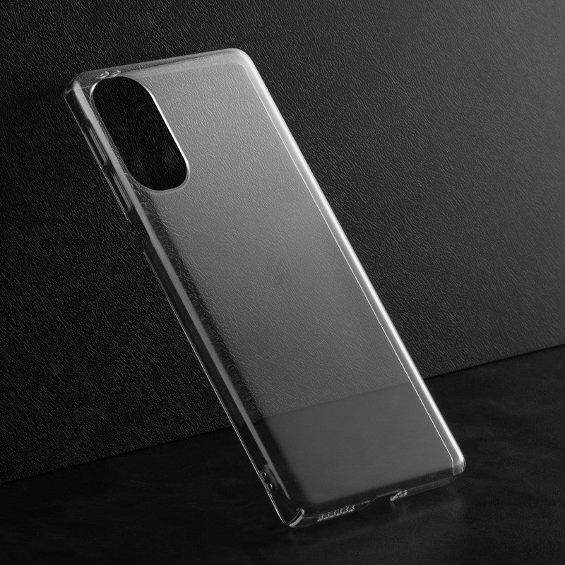 Crystal Clear Hard Anti-Yellow Transparent Back Cover Case For Motorola Moto G82 5G - Image 3