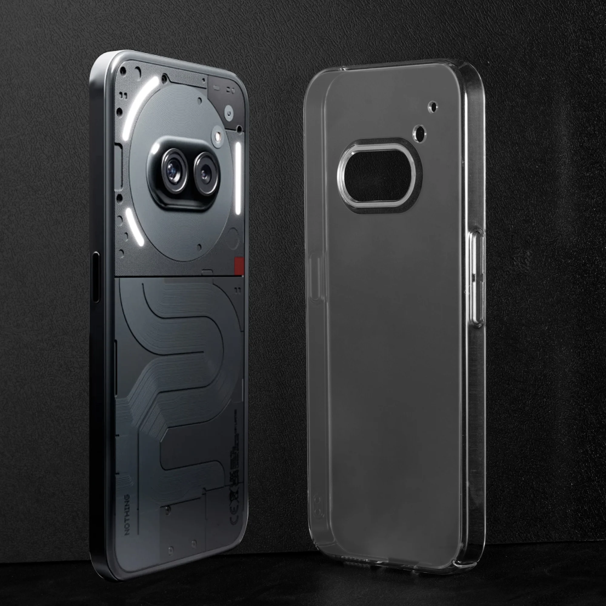 Crystal Clear Hard Anti-Yellow Transparent Back Cover Case For Nothing Phone 2A Plus - Image 3