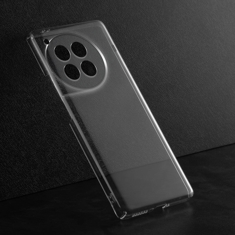 Crystal Clear Hard Anti-Yellow Transparent Back Cover Case For OnePlus 12R 5G - Image 3