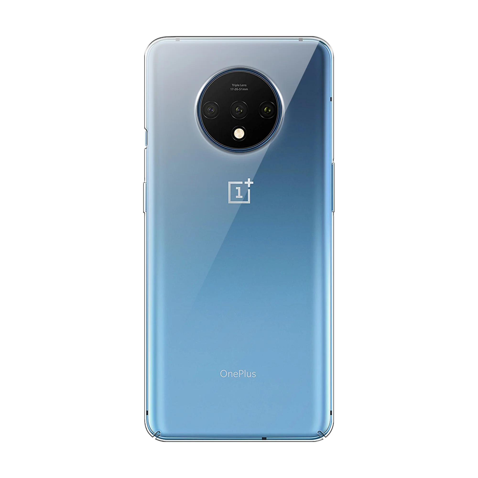 Crystal Clear Hard Anti-Yellow Transparent Back Cover Case For OnePlus 7T - Image 4