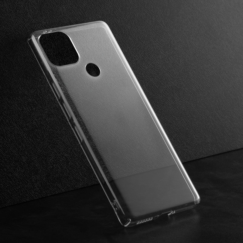 Crystal Clear Hard Anti-Yellow Transparent Back Cover Case For Oppo A15 - Image 3