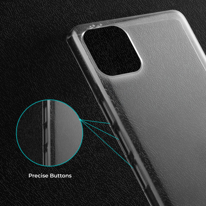 Crystal Clear Hard Anti-Yellow Transparent Back Cover Case For Oppo A16E - Image 4