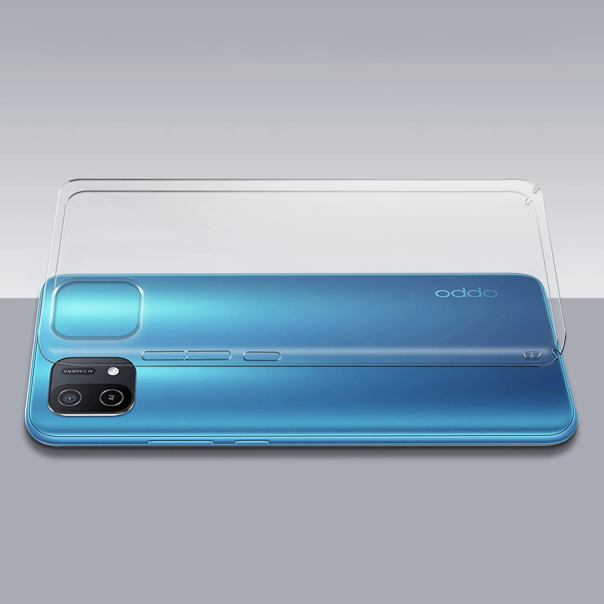 Crystal Clear Hard Anti-Yellow Transparent Back Cover Case For Oppo A16K - Image 7