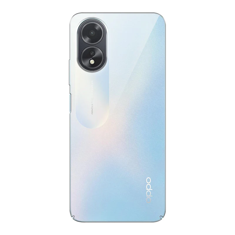 Crystal Clear Hard Anti-Yellow Transparent Back Cover Case For Oppo A18 - Image 5