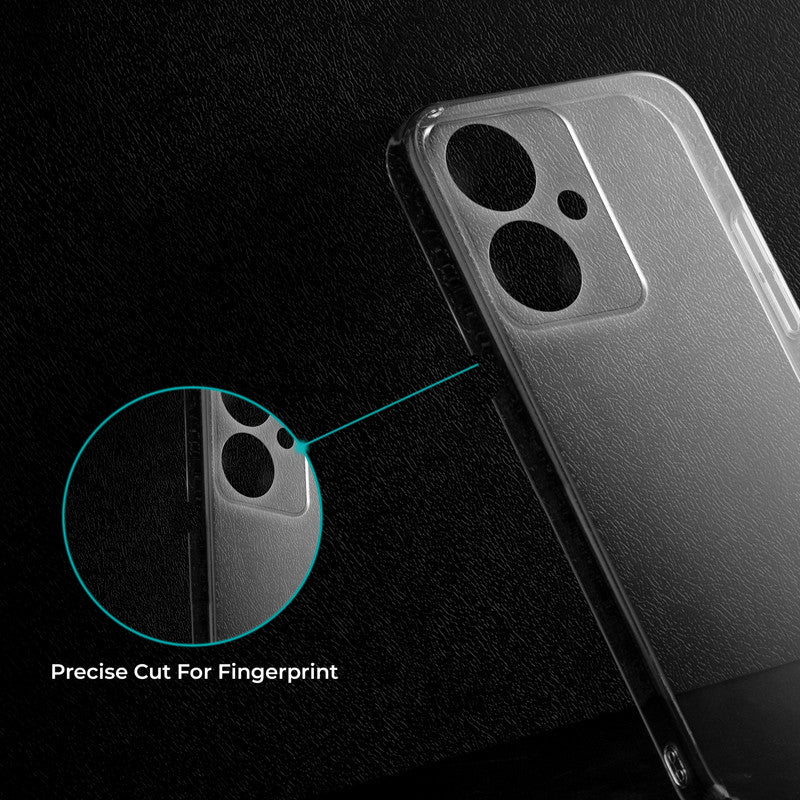 Crystal Clear Hard Anti-Yellow Transparent Back Cover Case For Oppo A59 5G - Image 4