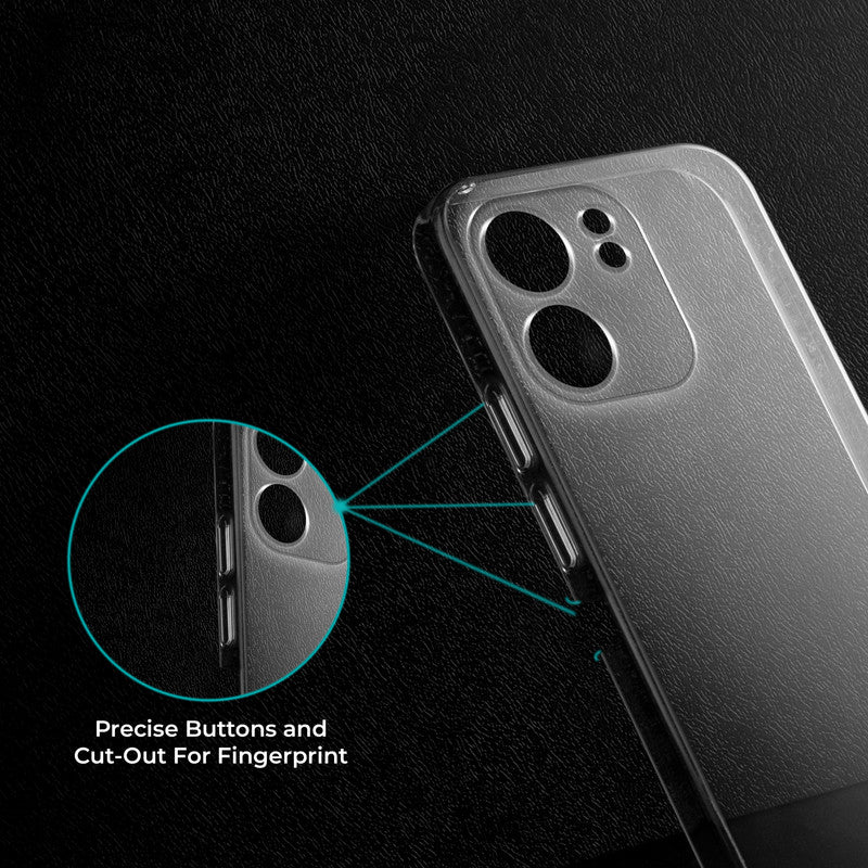 Crystal Clear Hard Anti-Yellow Transparent Back Cover Case For Oppo A5x 5G - Image 4