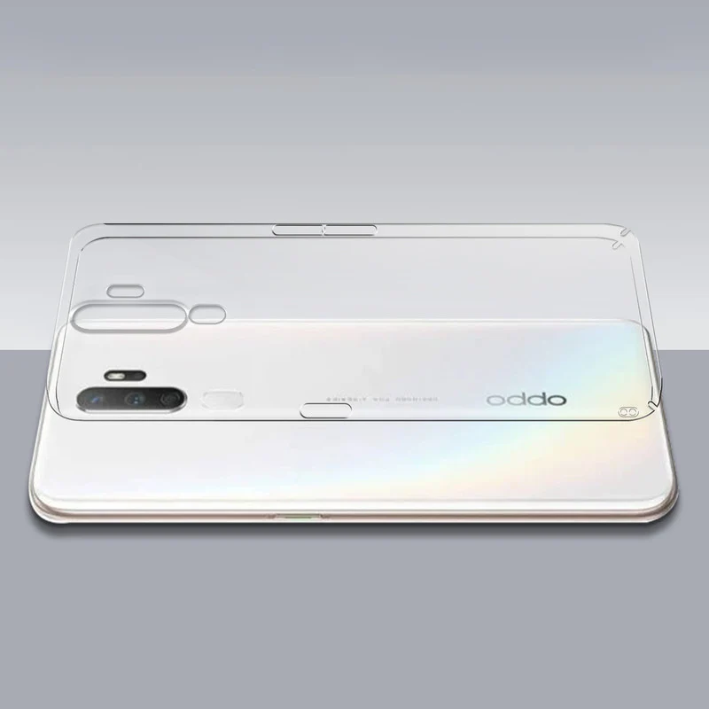 Crystal Clear Hard Anti-Yellow Transparent Back Cover Case For Oppo A9 2020 - Image 7