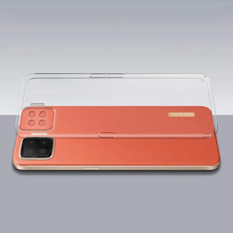 Crystal Clear Hard Anti-Yellow Transparent Back Cover Case For Oppo F17 4G - Image 7