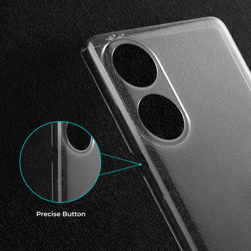 Crystal Clear Hard Anti-Yellow Transparent Back Cover Case For Oppo F23 5G - Image 4