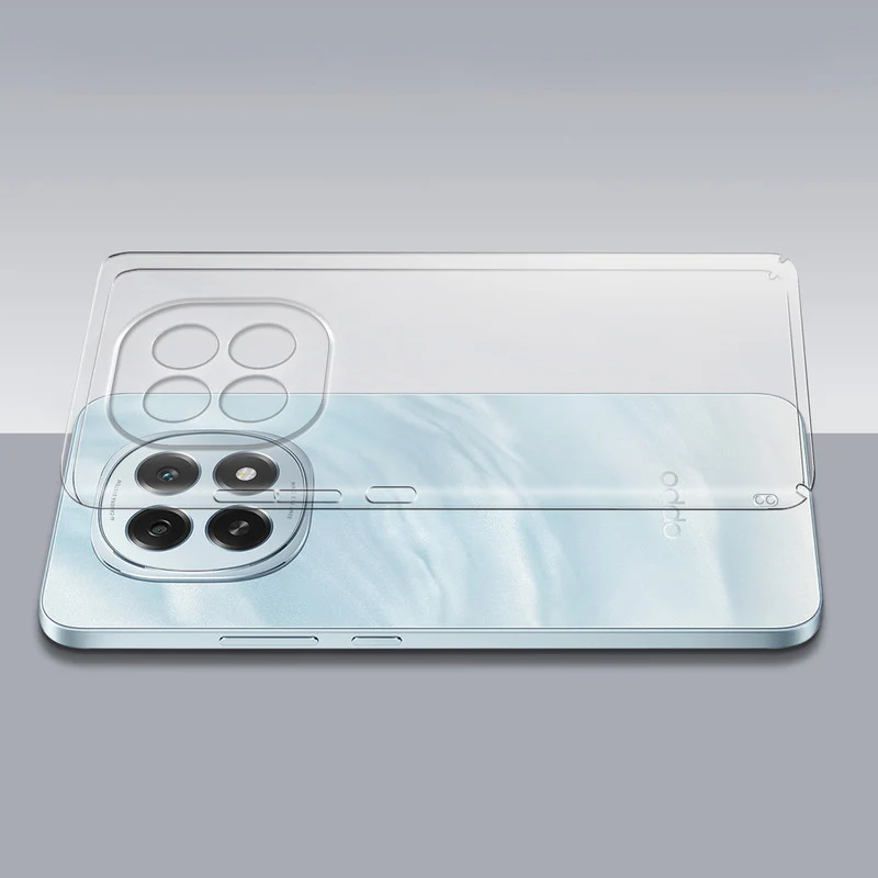 Crystal Clear Hard Anti-Yellow Transparent Back Cover Case For Oppo F29 5G - Image 7