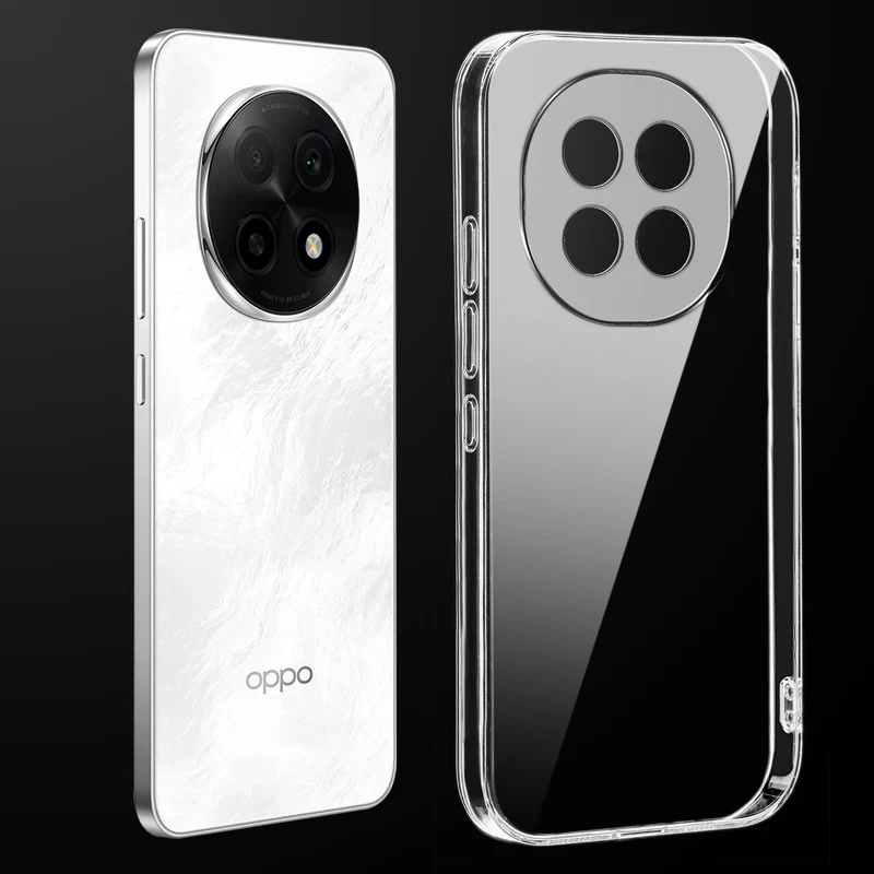 Crystal Clear Hard Anti-Yellow Transparent Back Cover Case For Oppo F29 Pro 5G