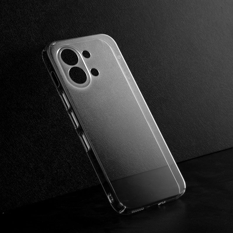 Crystal Clear Hard Anti-Yellow Transparent Back Cover Case For Oppo K13 Turbo 5G - Image 3