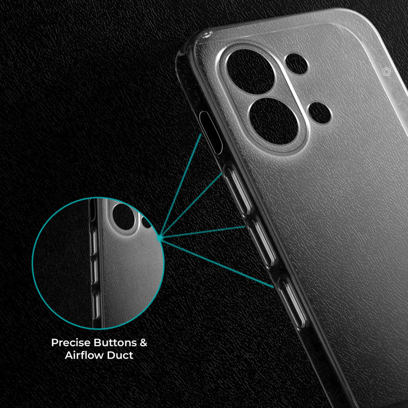 Crystal Clear Hard Anti-Yellow Transparent Back Cover Case For Oppo K13 Turbo 5G - Image 4